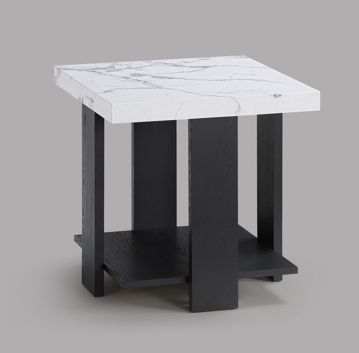 Boris Faux Marble 3-Piece Coffee Table Set from Crown Mark - Luna Furniture