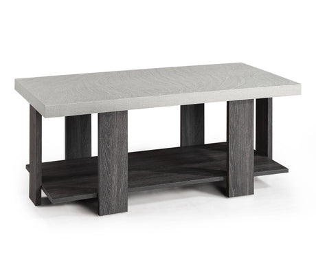 Boris Light Gray 3-Piece Coffee Table Set from Crown Mark - Luna Furniture