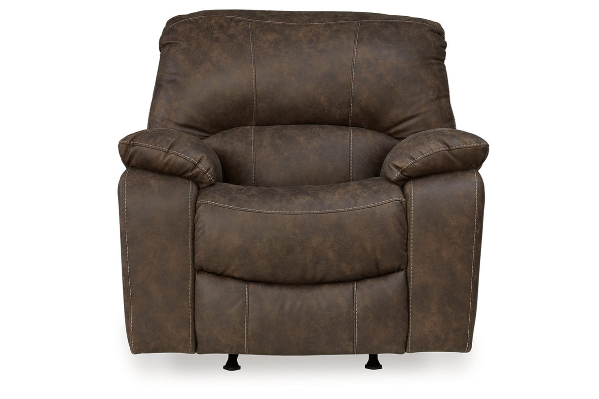 Kilmartin Chocolate Reclining Sofa, Loveseat and Recliner -  Ashley - Luna Furniture