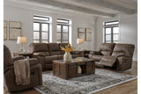 Kilmartin Chocolate Reclining Sofa, Loveseat and Recliner -  Ashley - Luna Furniture