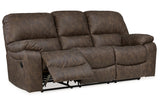 Kilmartin Chocolate Reclining Sofa, Loveseat and Recliner -  Ashley - Luna Furniture