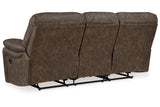 Kilmartin Chocolate Reclining Sofa, Loveseat and Recliner -  Ashley - Luna Furniture