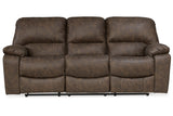 Kilmartin Chocolate Reclining Sofa, Loveseat and Recliner -  Ashley - Luna Furniture