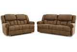 Boothbay Auburn Power Reclining Living Room Set -  Ashley - Luna Furniture