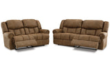 Boothbay Auburn Power Reclining Living Room Set -  Ashley - Luna Furniture