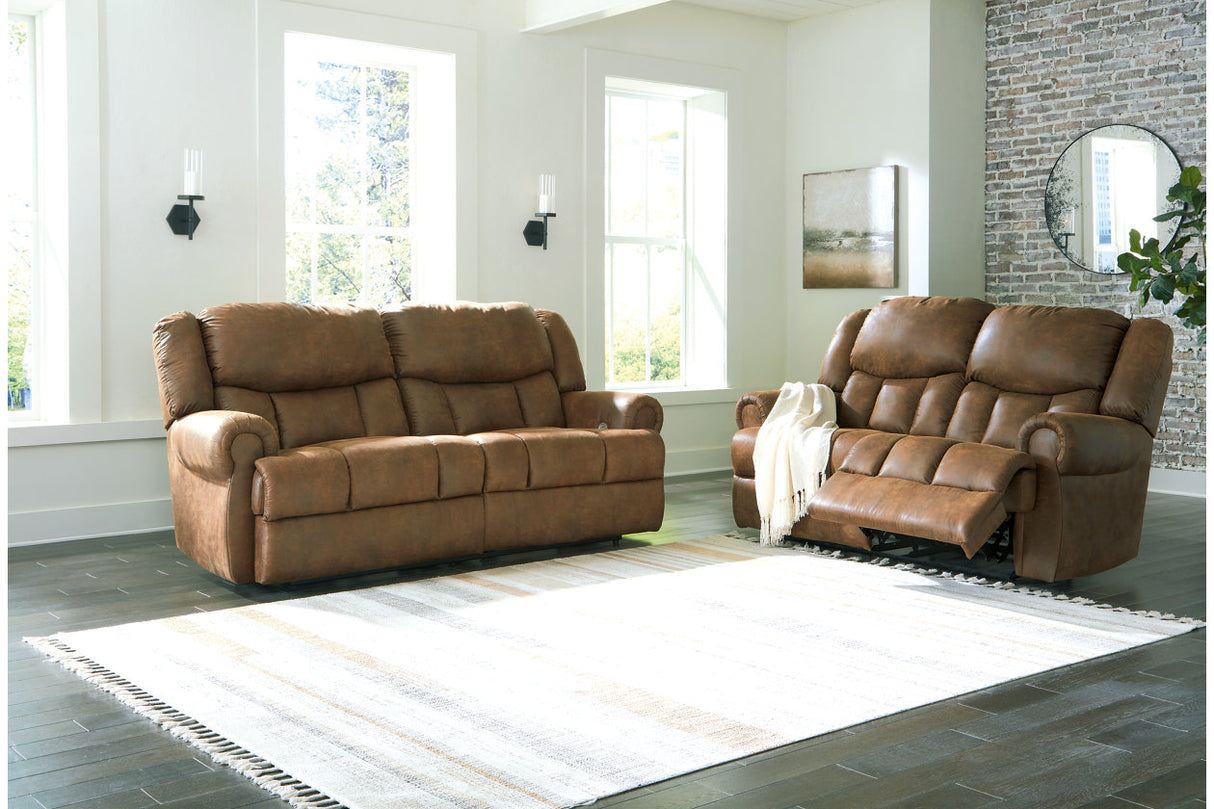 Boothbay Auburn Power Reclining Sofa, Loveseat and Recliner -  Ashley - Luna Furniture