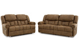 Boothbay Auburn Reclining Living Room Set -  Ashley - Luna Furniture