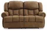 Boothbay Auburn Reclining Sofa, Loveseat and Recliner -  Ashley - Luna Furniture