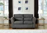 Miravel Gunmetal Living Room Set -  Ashley - Luna Furniture