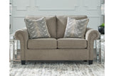 Shewsbury Pewter Sofa and Loveseat -  Ashley - Luna Furniture