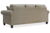 Shewsbury Pewter Sofa, Loveseat, Chair and Ottoman -  Ashley - Luna Furniture