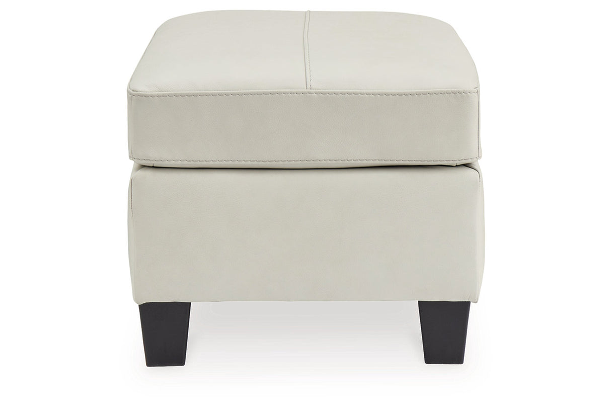 Genoa Coconut Oversized Chair and Ottoman -  Ashley - Luna Furniture