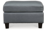 Genoa Steel Sofa, Loveseat, Oversized Chair and Ottoman -  Ashley - Luna Furniture