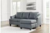 Genoa Steel Chaise Sofa and Oversized Chair -  Ashley - Luna Furniture