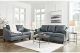 Genoa Steel Sofa and Loveseat -  Ashley - Luna Furniture