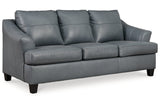 Genoa Steel Sofa, Loveseat, Oversized Chair and Ottoman -  Ashley - Luna Furniture