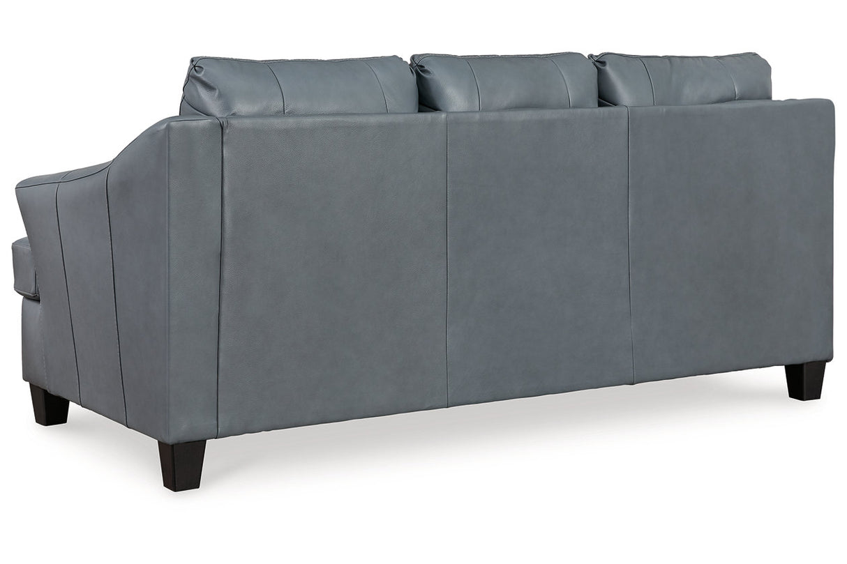 Genoa Steel Sofa, Loveseat, Oversized Chair and Ottoman -  Ashley - Luna Furniture