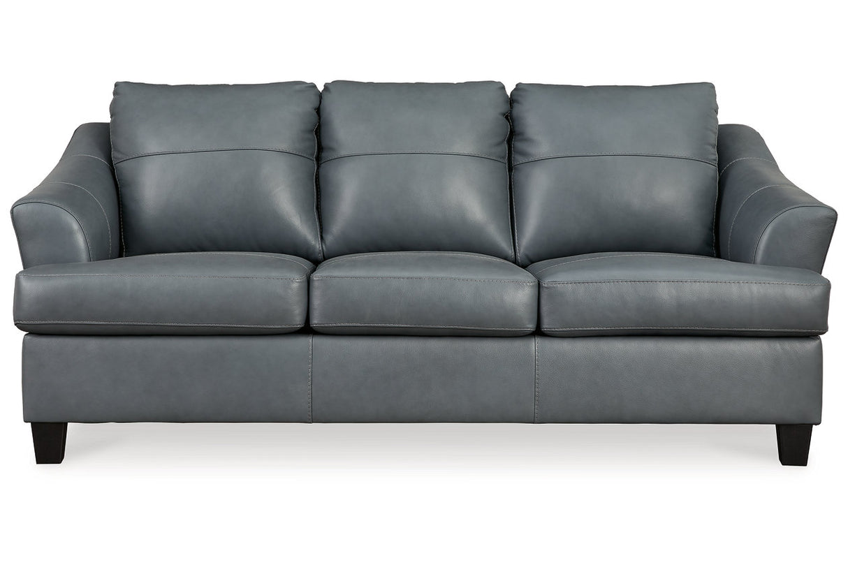 Genoa Steel Sofa, Loveseat, Oversized Chair and Ottoman -  Ashley - Luna Furniture