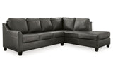 Valderno Fog 2-Piece Sectional with Chaise -  Ashley - Luna Furniture