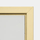 47x47,gld Frame Hand Painted Face Illusion,wht/blk from Sagebrook Home - Luna Furniture