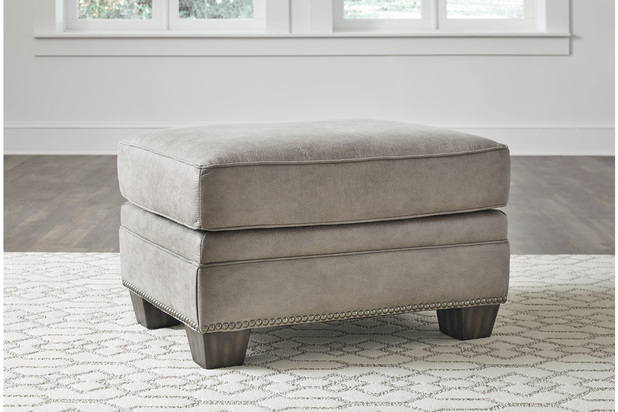 Olsberg Steel Sofa, Chair and Ottoman -  Ashley - Luna Furniture