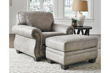 Olsberg Steel Loveseat, Chair, and Ottoman -  Ashley - Luna Furniture