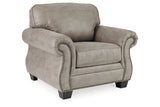 Olsberg Steel Loveseat, Chair, and Ottoman -  Ashley - Luna Furniture