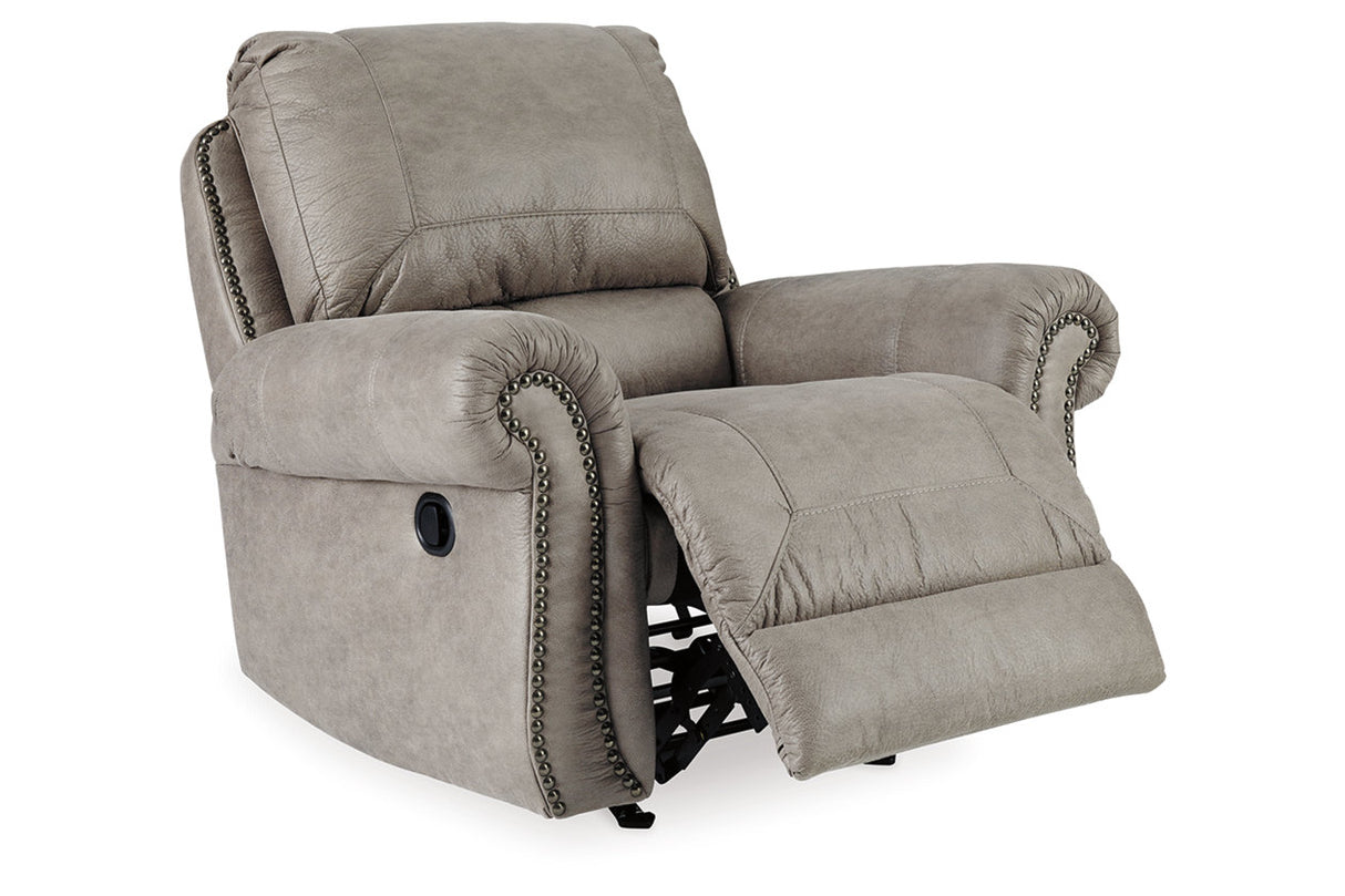 Olsberg Steel Sofa, Loveseat, Recliner, and Ottoman -  Ashley - Luna Furniture