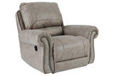 Olsberg Steel Sofa, Loveseat and Recliner -  Ashley - Luna Furniture