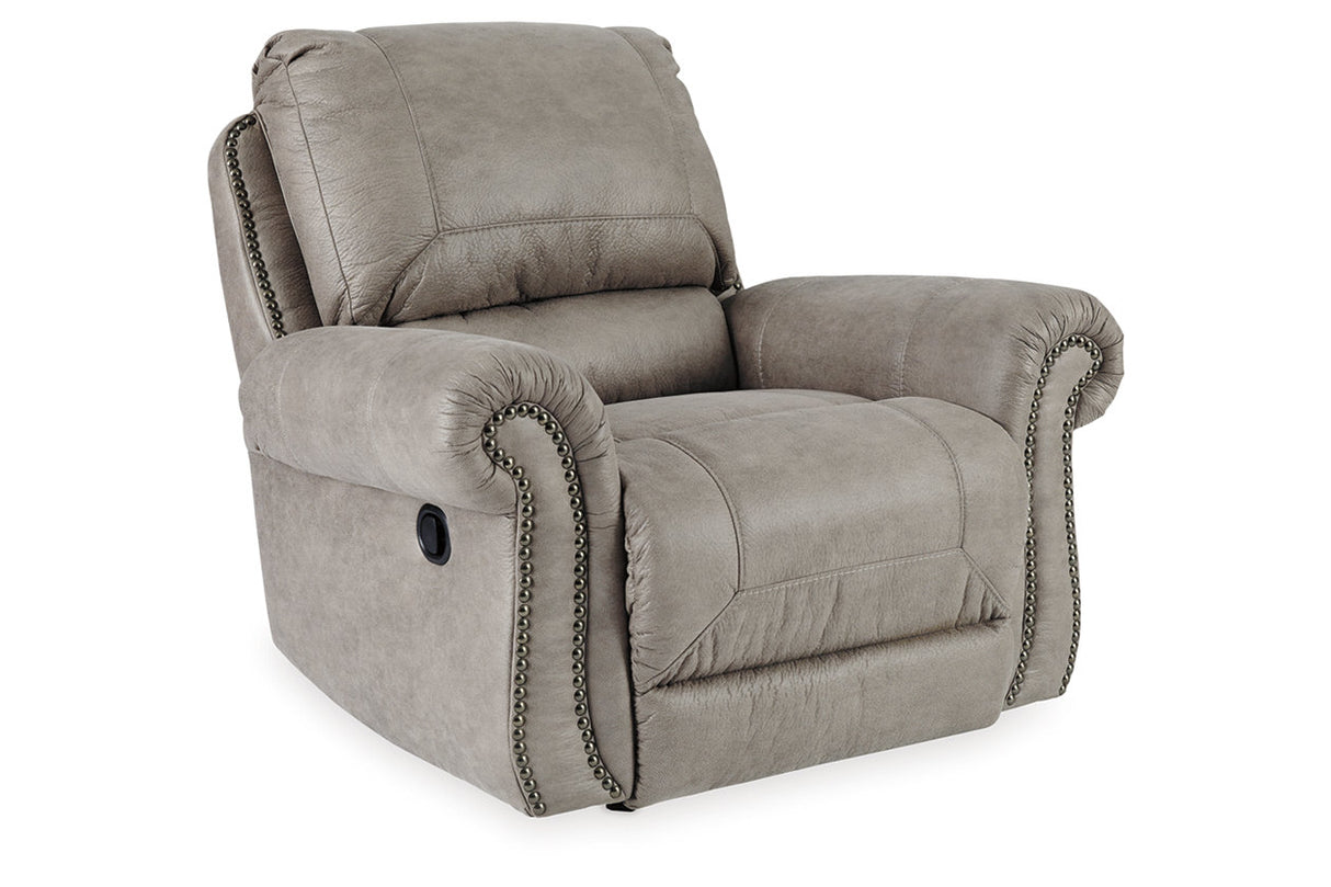 Olsberg Steel Sofa, Loveseat, Recliner, and Ottoman -  Ashley - Luna Furniture