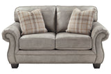 Olsberg Steel Sofa and Loveseat -  Ashley - Luna Furniture