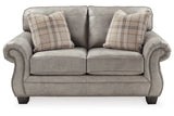 Olsberg Steel Loveseat, Chair, and Ottoman -  Ashley - Luna Furniture