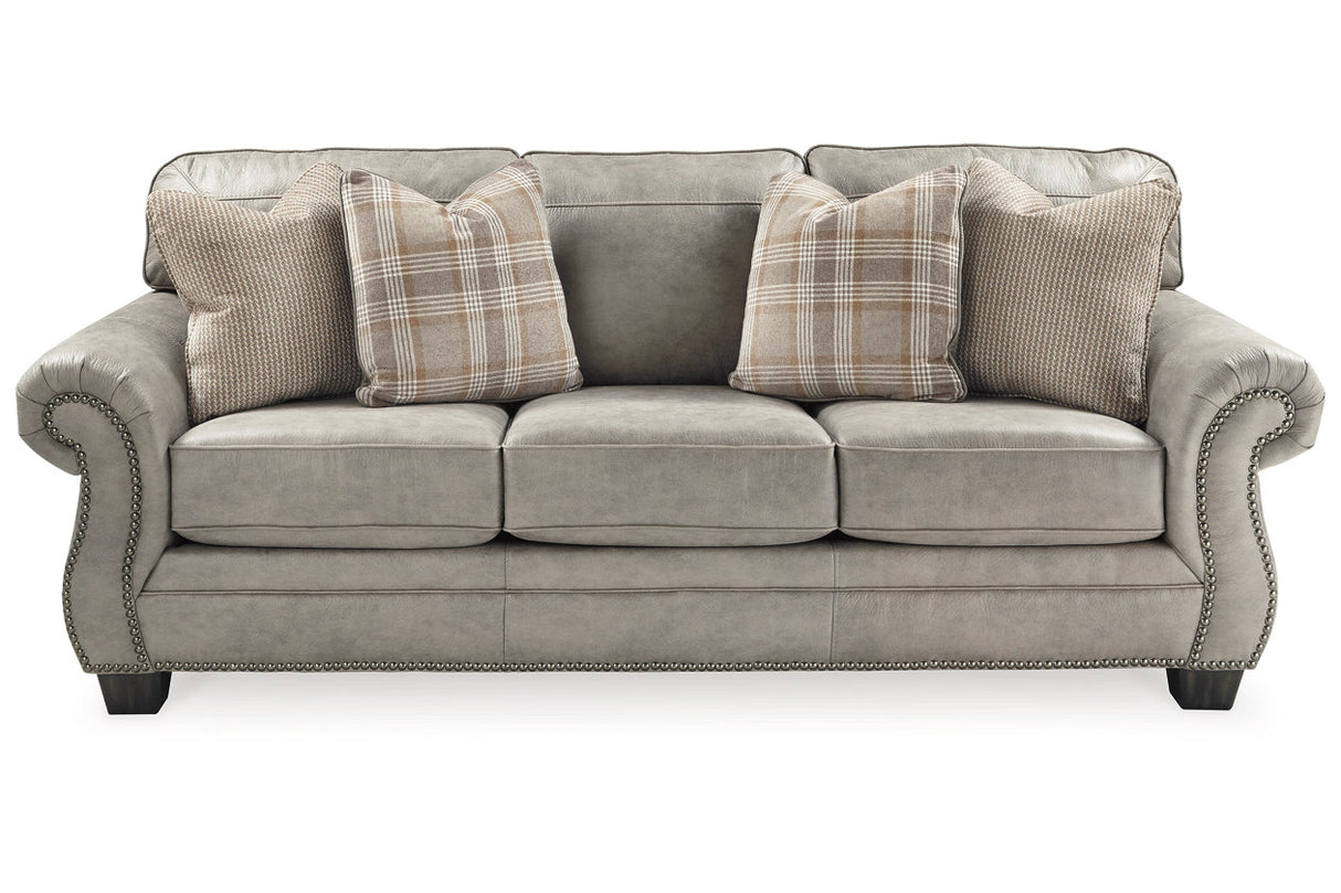 Olsberg Steel Sofa, Loveseat, Recliner, and Ottoman -  Ashley - Luna Furniture