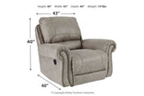 Olsberg Steel Sofa, Loveseat, Recliner, and Ottoman -  Ashley - Luna Furniture