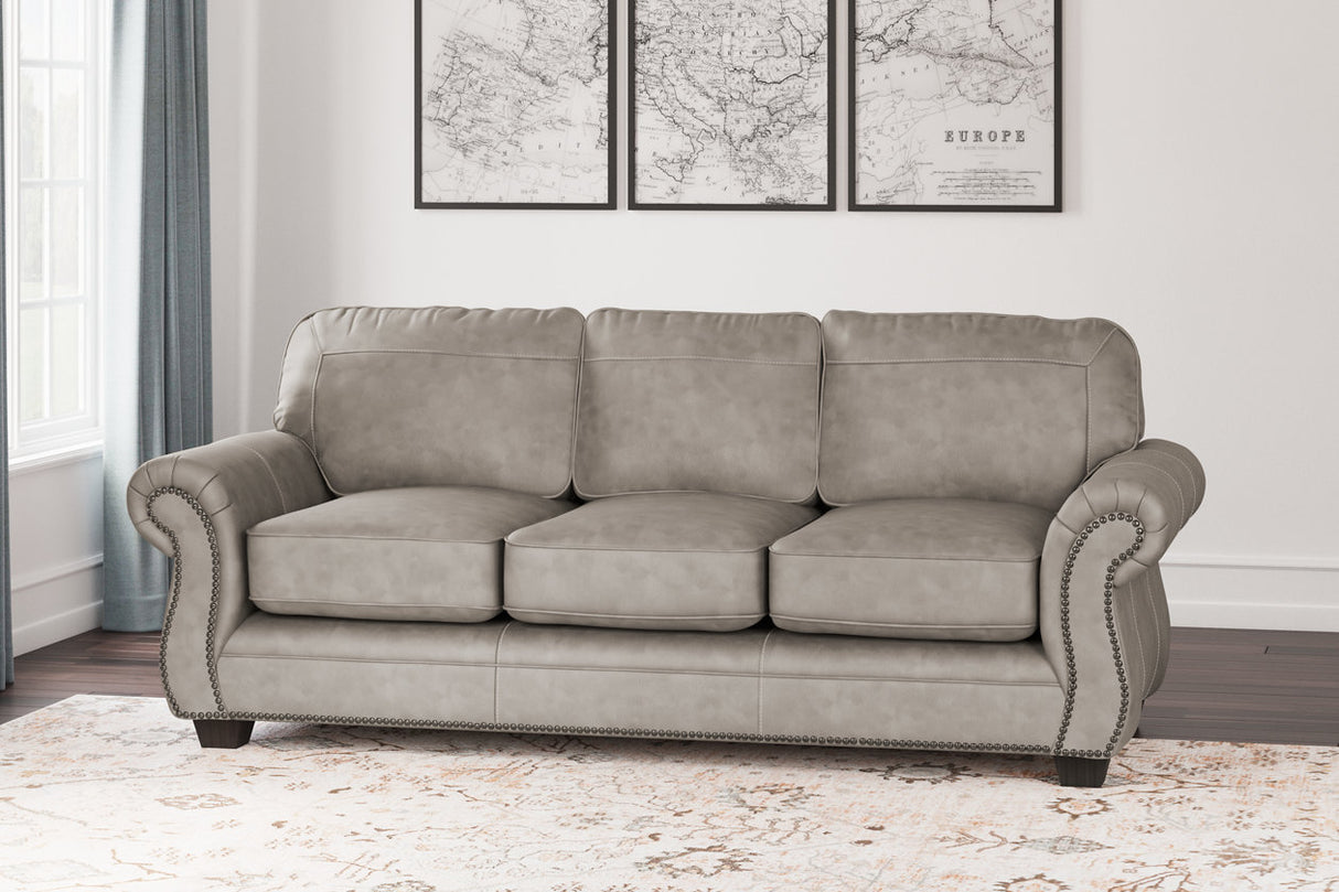 Olsberg Steel Sofa, Loveseat, Recliner, and Ottoman -  Ashley - Luna Furniture