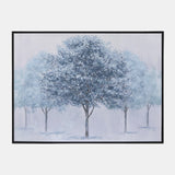 48x36 Handpainted Tree Canvas, Green from Sagebrook Home - Luna Furniture