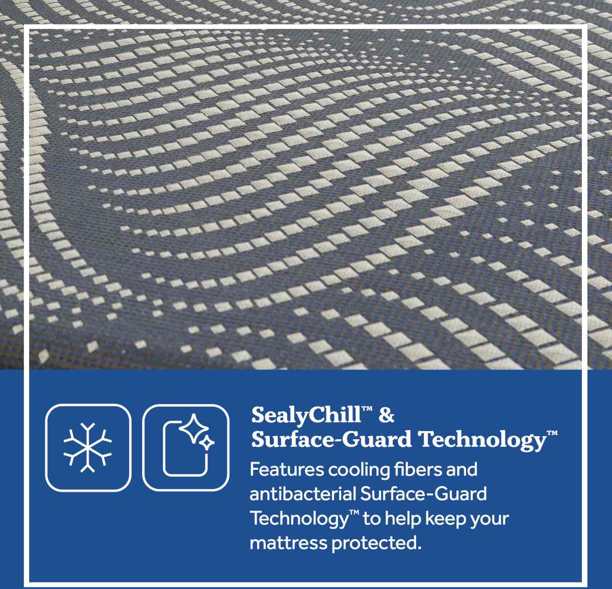 Sealy® Posturepedic® Plus Albany Gel Memory Foam Firm Mattress, Queen Size from Sealy - Luna Furniture