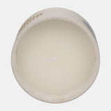 5" 15oz Funky Citro Candle, White from Sagebrook Home - Luna Furniture