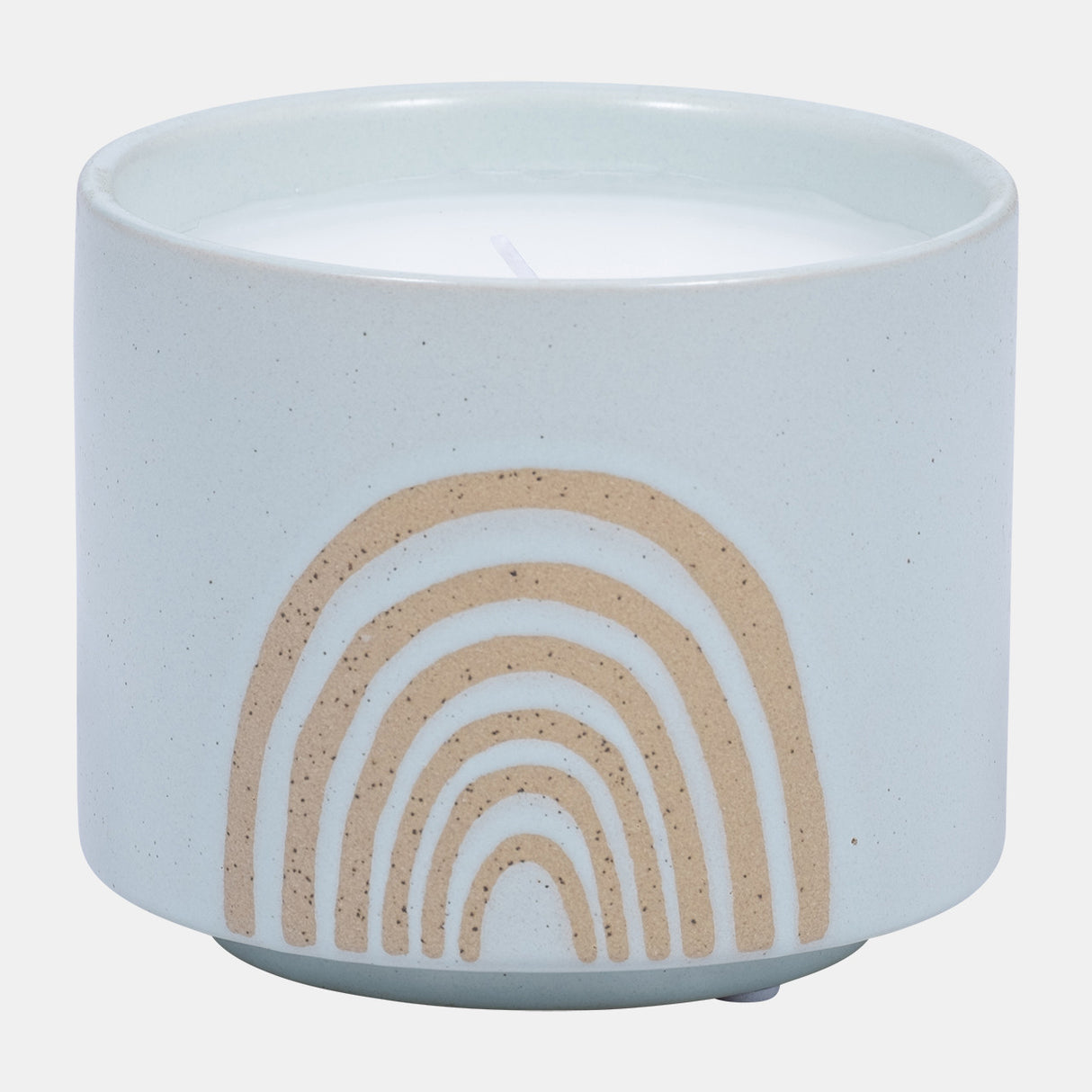 5" 15oz Rainbow Citro Candle, Mint from Sagebrook Home - Luna Furniture