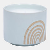 5" 15oz Rainbow Citro Candle, Mint from Sagebrook Home - Luna Furniture