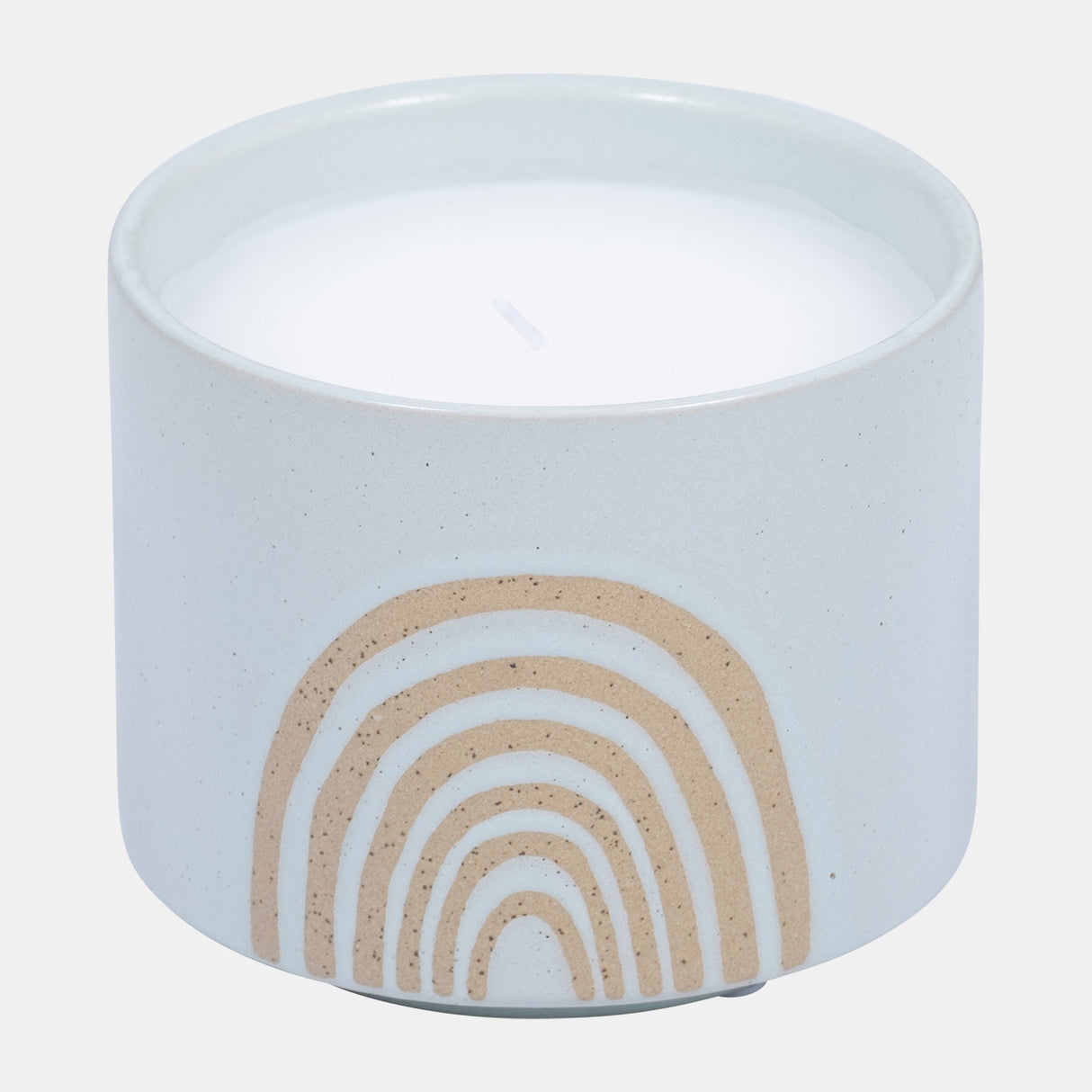 5" 15oz Rainbow Citro Candle, Mint from Sagebrook Home - Luna Furniture