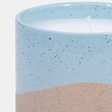 5" 15oz Wave Citro Candle, Aqua from Sagebrook Home - Luna Furniture