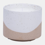 5" 15oz Wave Citro Candle, Ivory from Sagebrook Home - Luna Furniture