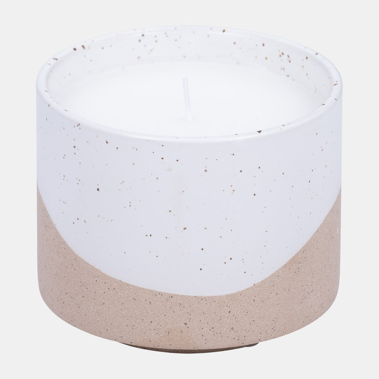 5" 15oz Wave Citro Candle, Ivory from Sagebrook Home - Luna Furniture