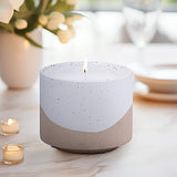 5" 15oz Wave Citro Candle, Ivory from Sagebrook Home - Luna Furniture