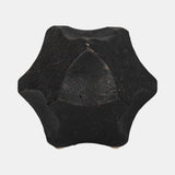 5" Textured Geometric Orb, Black from Sagebrook Home - Luna Furniture