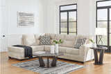 Lonoke Parchment 2-Piece Sectional with Chaise -  Ashley - Luna Furniture