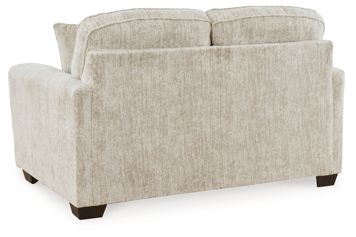 Lonoke Parchment Sofa, Loveseat, Oversized Chair and Ottoman -  Ashley - Luna Furniture