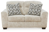 Lonoke Parchment Sofa, Loveseat, Oversized Chair and Ottoman -  Ashley - Luna Furniture