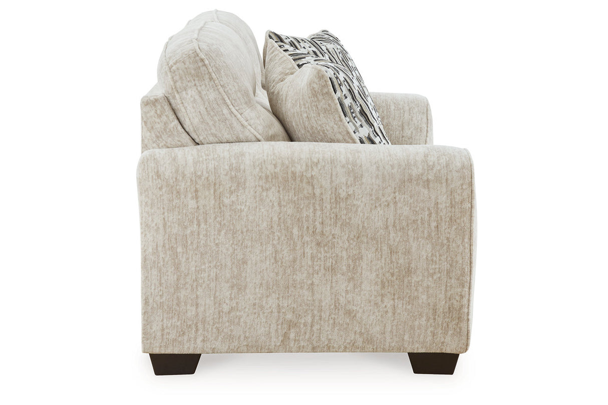 Lonoke Parchment Sofa, Loveseat, Oversized Chair and Ottoman -  Ashley - Luna Furniture